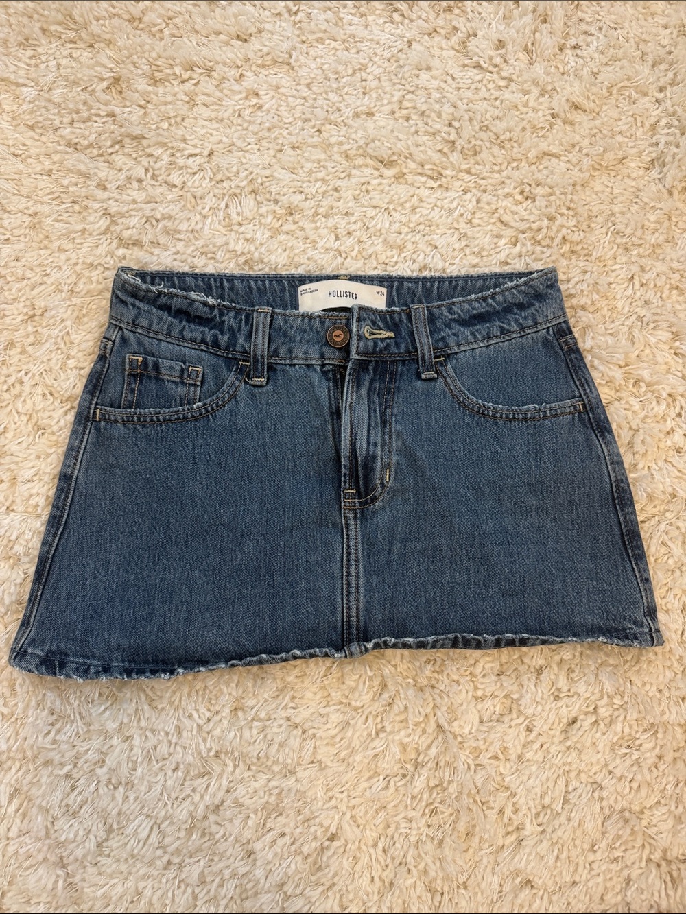 Hollister Denim Mini Skirt